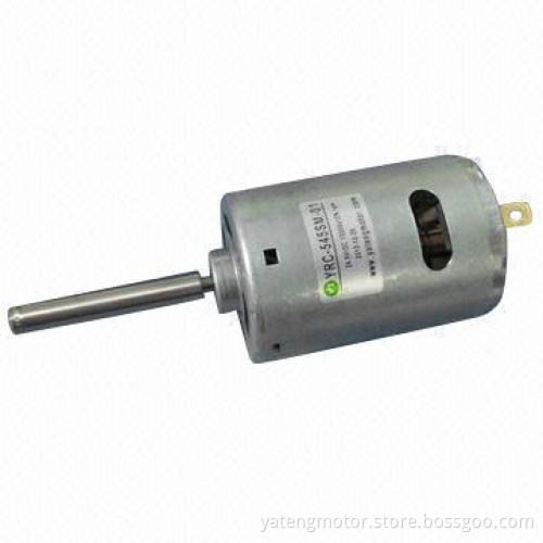 DC motor with special design of 4.8mm lead terminal